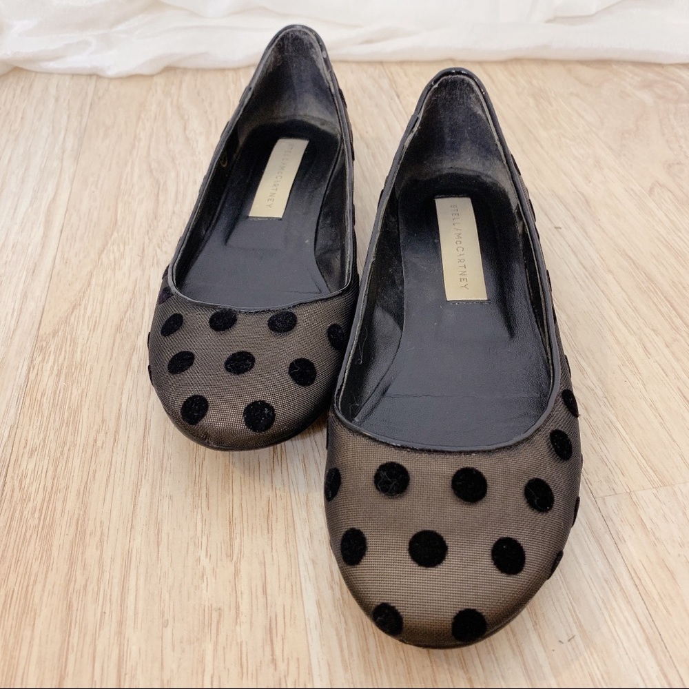 Stella McCartney Swiss Dot Flats